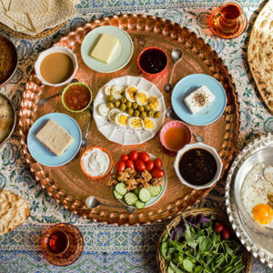 Persian Healthy Breakfast